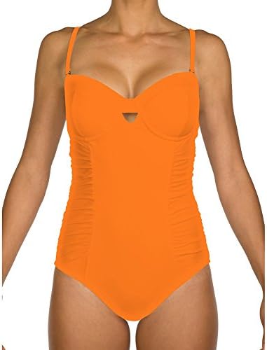 Swim Systems Women's Tiger Lily One Piece Bandeau Swimsuit Tiger Lily 8