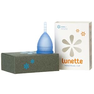 Lunette Menstrual Cup Blue Selene - Model 1