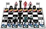 Auto Racing Plastic Chess Set - Chess Chess Sets