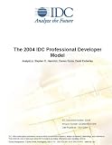 Review IDC Research  / The 2004 IDC Professional Developer Model