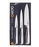 Master Class Acero Three Piece Knife Set, Acetate Display Pack