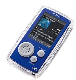 Childrens Toyshop  Electronics : KMS - Delux Crystal Clear Case for Sony Walkman Video NWZA815B NWZA816B NWZA818 NWZA818P NWZA816P NWZA818W 2GB 4GB 8GB