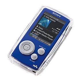 KMS - Delux Crystal Clear Case for Sony Walkman Video NWZA815B NWZA816B NWZA818 NWZA818P NWZA816P NWZA818W 2GB 4GB 8GB