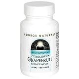 Source Naturals Citricidex Grapefruit Seed Complex, 125 mg, Tablets, 180 tablets (Pack of 2)