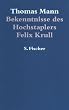 Bekenntnisse des Hochstaplers Felix Krull, Sonderausgabe