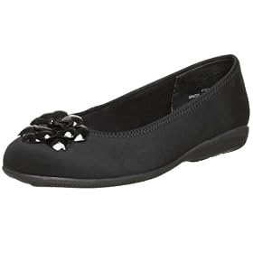 Walking Cradles Ladies Trina Flat w Flower