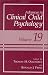 Advances in Clinical Child Psychology: Volume 19 (Advances in Clinical Child Psychology)