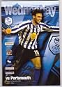 Sheffield Wednesday v Portsmouth Official Match Day Programme (Saturday 3rd November 2001)