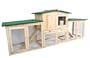 Cage � lapin avec parties modulables 204cm x 45cm x 85cm