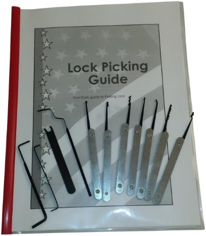 The Lock Doctor 11 Pick Set With How to Guide