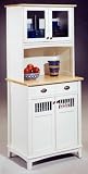 White Buffet and Hutch