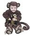 INFANT or TODDLER Cute FUR Little Monkey Costume (Does not include Stuffed Animal being held by child)