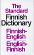 Standard Finnish-English, English-Finnish Dictionary