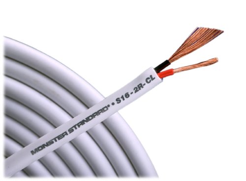 Monster Cable S16-2R CL-1000 Monster Standard UL CL3 Speaker Cable 16 Gauge (1000 ft. spool)