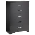 5 Drawer Chest - Chocolate