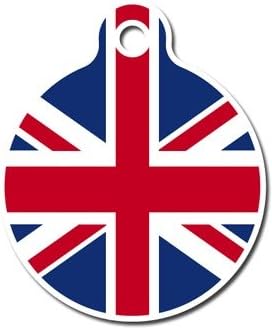 British Flag Full-Color Personalized Custom Key Chain