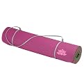Savasa Eco Pilates Mat With SPT DVD & Carrying Strap - Pink/Green