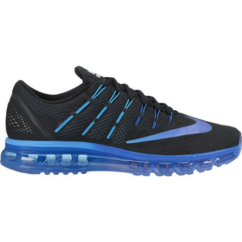 Nike Men's Air Max 2016, BLACK/MULTI-COLOR-DEEP ROYAL BLUE-HYPER BLUE, 7.5 M US