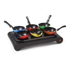 Tristar BP-2973 Wokset mit farbigen Wokpfanne, 6 Personen