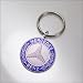 Mercedes Benz Blue Classic Logo Key Chain