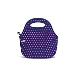UPC 844983016869 product image for BUILT Gourmet Getaway Neoprene Designer Mini Snack Tote, Mini Dot Navy (LB10-MNV | upcitemdb.com