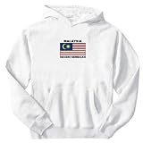 SWEATSHIRT WHITE ELEGANT FLAG 