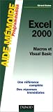 Aide-m�moire Excel 2000 : Macros et Visual Basic
