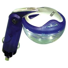 American Auto Accessories EX-5000 Air Freshener EX Glow Gel Plug-In Light Up Lavender
