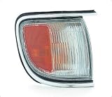 Get Crash Parts Ni2551129 Side Marker/Corner Lamp, Chrome Trim, To 12/98, Passenger Side