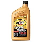 Pennzoil 5063684 Platinum 5W20 Full Synthetic Motor Oil  Case of Six 1 Quart Bottles
