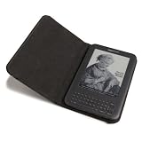 picture of Kindle Keyboard Leather Cover, Black