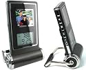 TeckNet 1.5 INCH INCH TRAVEL DIGITAL PHOTO FRAME WITH ALARM CLOCK & TEMPERATURE