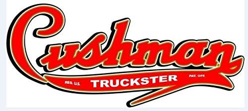 Cushman 7" Truckster Decal - You will Not Find a Nicer Cushman Decal - I Guarantee This!