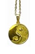 Yin Yang Gold-plated Pendant