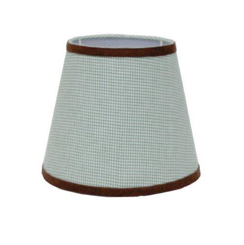 Babykins Green Gingham Baby Boy Nursery Lamp Shade