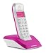 Motorola STARTAC S1201 DECT Schnurlostelefon (Freisprechen, ECO-Modus, Displaybleuchtung auf Gerätefarbe abgestimmt) pink