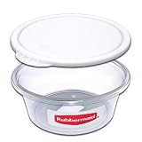 6 Cup Round Food Storage Container with Lid by 