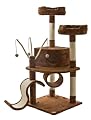 Go Pet Club 55-Inch Cat Tree, Brown by Go Pet Club LLC