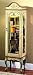 Powell English Garden "Antique White" &amp; "Sage" Curio Cabinet