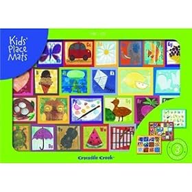 Placemat Gift Set - ABC 123 by Crocodile Creek