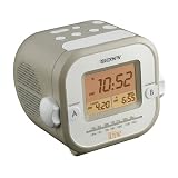 SONY AM/FM CLOCK RADIO-LIV