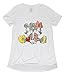 Disney Juniors Minnie and Mickey Mouse V-Neck Jersey T-Shirt