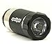Black LED CAR TORCH - RECHARGEABLE in 12V car socket - aluminium - tough & bright - by Spotlight