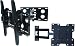 PACKAGE DEAL: Cantilever Extension Arm Tilt Wall Mount fits 37 - 62 inch AND Swivel Arm Tilt Bracket fits 17 - 26 inch LCD / LED / Plasma TV of ALL MAKES ALL MODELS