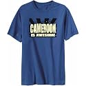 T-Shirt Mens Steel " Cameroon is awesome " Countries