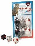 Eigenschaften Trixie  / 6 Fellmäuse mit Catnipkern, 5 cm