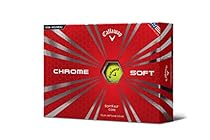 Callaway Chrome Soft 2015 Golf Balls, Yellow
