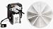 Tools & Hardware : Universal Bathroom Fan Replacement Electric Motor Kit with Fan 115 volts C01575