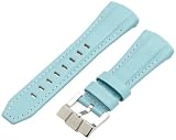 TechnoMarine SL140006 Cruise Baby Blue Calf Leather White Stitching 40mm Cruise Watch Strap