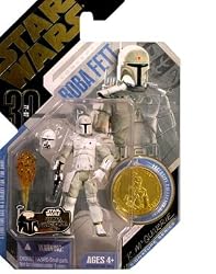 Star Wars 30th Anniversary Collection : McQuarrie Concept Boba Fett w. Gold Coin